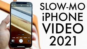 How To Slow Mo a Video On iPhone! (2021)