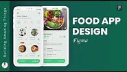 Food Ordering Mobile App Design in Figma (2020)