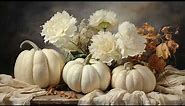 Fall pumpkins | screensaver | pumpkin paintings | autumn art for Frame TV | Smart TV background