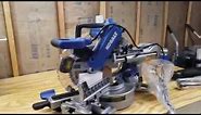 Kobalt 10" Miter Saw Unboxing, Review, and Demo