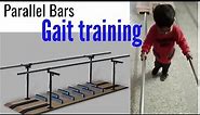 Parallel Bars walk|| CP Child / Road to recovery/ Gait training/ Physical therapy