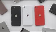 iPhone SE: Red vs Black vs White Unboxing and Color Comparison