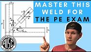 How to Design a Weld For TORSIONAL Loads | Civil PE Exam Prep