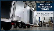 Multi-Temp Refrigerated Transport Trailer Overview - 5x10 & 4x8 | Leer Inc.