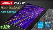 Lenovo V14 G2 Laptop 2022 | Intel Core i3 11th Gen + Windows 11 Home + SSD | Budget King Laptop 32k