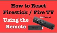 Factory Reset Firestick or Fire TV Using the Remote Control | NexTutorial