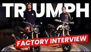 Will We See A 125cc Triumph? Factory Interview with Chief Engineer, Stuart Wood