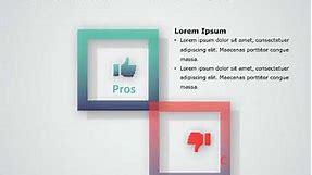Animated Pros And Cons 7 PowerPoint Template | SlideUpLift