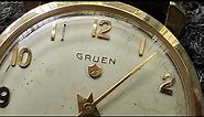 Gruen Precision 21 Jewel Watch. Cincinnati Watch History.