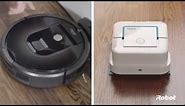 Your Partners for Clean Floors | Roomba® 900 series & Braava® 200 series | iRobot®