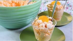 How to Make THE BEST Mandarin Orange Jello Salad with Cottage Cheese