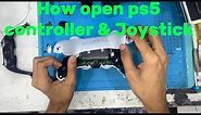 How to open PS5 controller & Joystick and cleaning