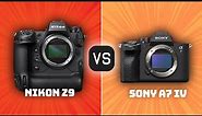 Nikon Z9 vs Sony A7 IV: Which Camera Is Better? (With Ratings & Sample Footage)
