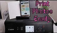 How To Print Photos From Smartphone Canon Pixma TS5050 Printer