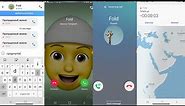 Screen Incoming Call Samsung s9/ Alarm Clock, Telegram / Android 10