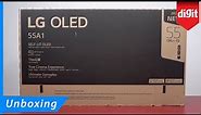 LG OLED 55A1 (55-inch) 4K UHD Smart TV Unboxing