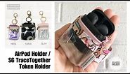 DIY AirPod Case Holder / SG TraceTogether Token Holder Wristband or Lanyard Style [Pattern Demo]