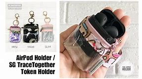 DIY AirPod Case Holder / SG TraceTogether Token Holder Wristband or Lanyard Style [Pattern Demo]