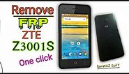 bypass | Remove FRP ZTE Z3001S ONE Click