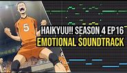 Haikyuu!! S4 Episode 16 OST - Tanaka's Rising / Back Together (HQ Cover)