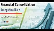 Financial Consolidation Foreign Subsidiary | IFRS10 | Oracle FCCS Basics | BISP| FCCS Examples