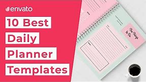 10 Best Daily Planner Templates [2020]