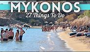 Best Things To Do In Mykonos Greece 2024 4K