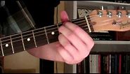 How To Play the Em9 Chord On Guitar (E minor ninth) 9th