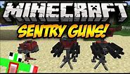 Minecraft: SENTRY GUNS! (TF2) Mod Showcase