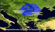 Romanians - Ethnic map evolution between 200 B.C. and present