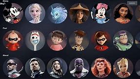 300 Fun Disney Plus Icons | Featured Animation