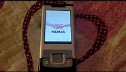 Nokia 6500 Slide Startup & Shutdown