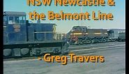 Australian Railways, NSW: Newcastle & the Belmont Line rare footage on cine film 1974-1980s