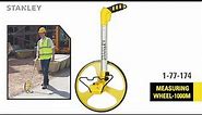 Stanley Measuring Wheel | Ergonomic handle for ease | Aluminium base