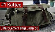 KATTEE Vintage Camera Bag [Review] 💼 One of the 3 Best Camera Bags under 50 USD/EUR