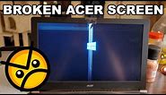 How to Replace Broken Acer Aspire Laptop Screen (Nitro VN7-591)