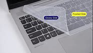 Universal 13" 14" Laptop Keyboard Cover Skin for 13-14 Inch Laptop Notebook Keyboard, Ultra Thin Dell HP Acer ASUS Lenovo MacBook Keyboard Protector(12.2" x 5.07") - Clear