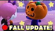 🔴 Discovering ALL SECRETS & DETAILS Of The FALL UPDATE In Animal Crossing New Horizons!