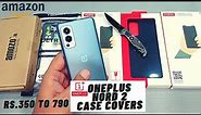 ⚡OnePlus Nord 2 Cases! Nord 2 Official Cases Unboxing | Nord 2 Tempered Glass Screen Protector ₹299😍