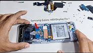 Samsung Galaxy A80 Oled Display Screen Replacement