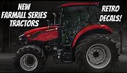 LIMITED TIME RETRO DECALS — 3 NEW Case IH Farmall Series Tractors