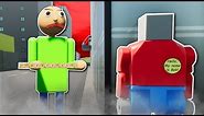 RUNNING FROM BALDI! - Brick Rigs Multiplayer Gameplay - Lego Baldi's Basics Survival