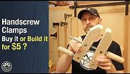Hand Screw Clamps - Buy it or Build it for $5