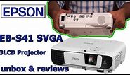 epson eb-s41 projector review