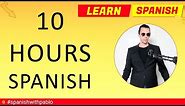 10 Hours of Spanish Language Lessons / Tutorials. Learn Spanish With Pablo. #spanishwithpablo