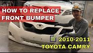 HOW TO - Replace Your 2010-2011 Toyota Camry Front Bumper | Step-by-Step Removal & Installation