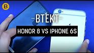 Honor 8 vs iPhone 6s hands-on comparison