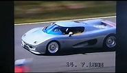 1996 july 14 - Koenigsegg CC prototype first public drive @ Anderstorp Raceway