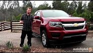 2015 Chevrolet Colorado Mid-Sized Pickup Truck Test Drive Video Review