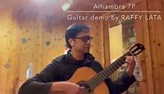 Guitar demo Alhambra 7P